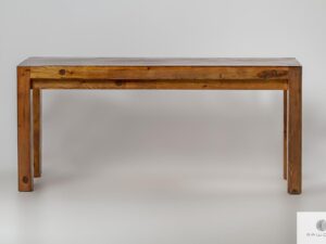 Rustikaler Tisch aus Altholz ins Esszimmer DRACO finden Sie uns auf https://www.facebook.com/RaWoodpl/