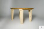 Holztisch aus Massivholz ins Esszimmer Wohnzimmer JEZZ finden Sie uns auf https://www.facebook.com/RaWoodpl/