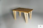 Holztisch aus Massivholz ins Esszimmer Wohnzimmer JEZZ finden Sie uns auf https://www.facebook.com/RaWoodpl/