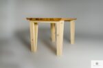 Holztisch aus Massivholz ins Esszimmer Wohnzimmer JEZZ finden Sie uns auf https://www.facebook.com/RaWoodpl/