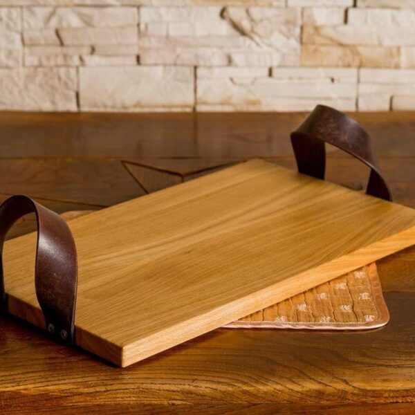 Küchentablett aus Massivholz für Küche