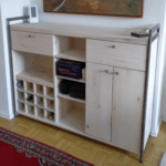 Gebleichte Eichenbar - Realisierung