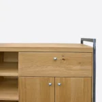 Industrieller Alkoholbar aus Holz