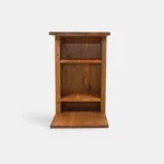 Pomocnik stolik drewniany pod laptopa do salonu