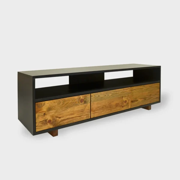 Moderner TV-Schrank aus Holz mit Schubladen NESCA I