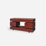 TV-Schrank im industriellen Stil mit Schubladen für TV-Geräte