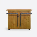 Kiefernholz-Kommode im industriellen Stil DENAR