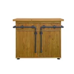 Kiefernholz-Kommode im industriellen Stil DENAR