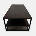 Industrialna ława dębowa do salonu IBSEN