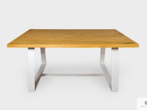 Modern Tisch aus Massiveichenholz ins Esszimmer MERE