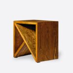 Beistelltisch Sofatisch aus Massivholz ins Wohnzimmer Schlafzimmer