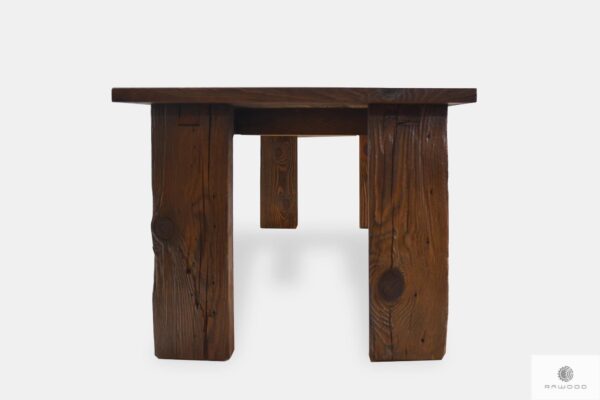 Rustikale Tisch aus Altholz ins Esszimmer Wohnzimmer WERD