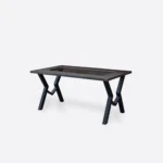 Stół ze szklanym blatem OLBERO