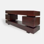 TV-Schrank im industriellen Stil mit Schubladen für TV-Geräte