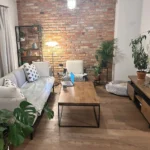 regał IBSEN i ława industrialna