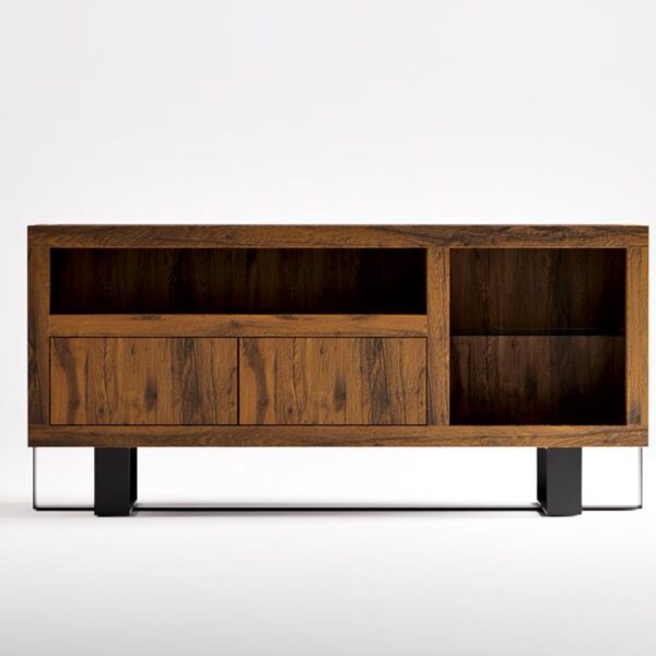 Eiche Fernsehschrank aus Massivholz ins Wohnzimmer MOCCA