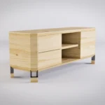 Szafka RTV z szufladami lite drewno BRISTOL