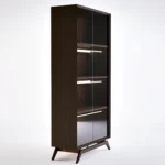 Glastürenvitrine mit Schiebetüren CLEO