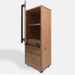 Witryna słupek z metalowym uchwytem DENAR