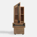 Witryna słupek z metalowym uchwytem DENAR