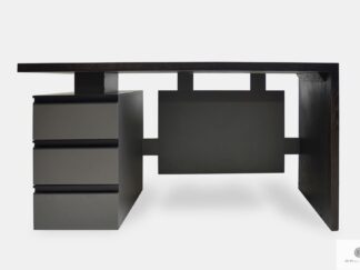 Eiche Schreibtisch mit Schubladen für Open Space ins Büro BOSS