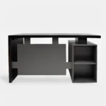 Büroschreibtisch aus Eichenholz mit Open-Space-Konzept und Schubladen BOSS