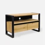 loftowa szafka pod telewizor dwie szuflady CAMERON (3)