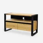 loftowa szafka pod telewizor dwie szuflady CAMERON (4)