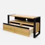loftowa szafka pod telewizor dwie szuflady CAMERON (5)