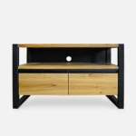 loftowa szafka pod telewizor dwie szuflady CAMERON (6)