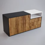 Moderne Holzkommode für Wohnzimmer und Schlafzimmer BERGEN I