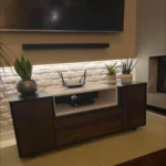 dębowa szafka rtv BERGEN