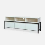 Nowoczesna szafka RTV płyta biała (2)