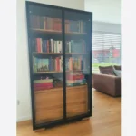 Witryna dębowa do salonu CARLA