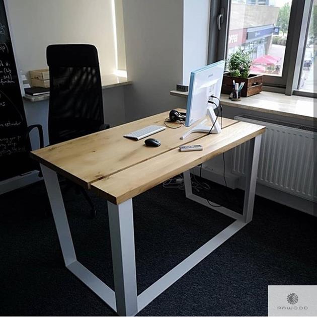 Schreibtisch mit Schubladen aus Eichenholz ins Arbeitszimmer MERGE