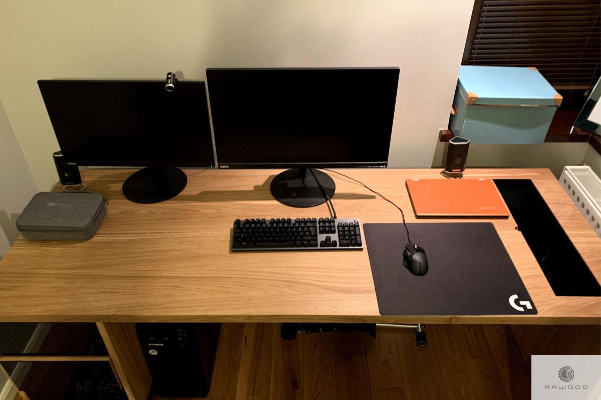 Modern Eiche Schreibtisch ins Arbeitzimmer MOCCA