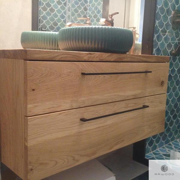 Eiche Badschrank aus Massivholz ins Badezimmer