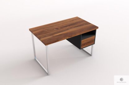 Schreibtisch aus Altholz mit Schublade ins Büro NESCA II