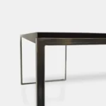 Elegancki stół z dębowego drewna litego do jadalni salonu NESCA