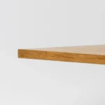 Blat dębowy surowy - krawędź prosta