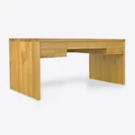 Nowoczesne biurko dębowe z czterema szufladami DAVOS