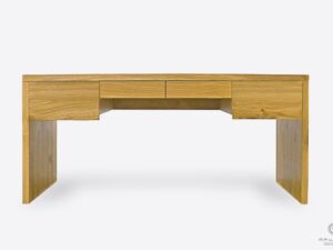 Schreibtisch aus Eichenholz mit 4 Schubladen DAVOS