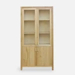 witryna dębowa do salonu DAVOS