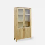 Drewniana witryna kredens do salonu GRAND