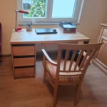 biurko dębowe CAMERON z szufladami (1)