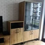 dębowa witryna JORGEN lakier naturalny (2)