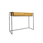 Eichenholz-Industrial-Konsole im Loft-Stil mit Schubladen KING