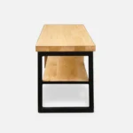 debowa lawka z polka do przedpokoju hugon (1)