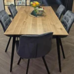 stół z dębowym blatem VITA II