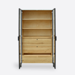 Witryna biała do salonu CARLA II